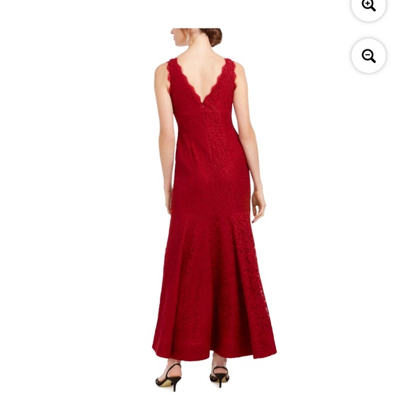 Adrianna Papell Scarlet Sleeveless Maxi Dress - Picture 2 of 10